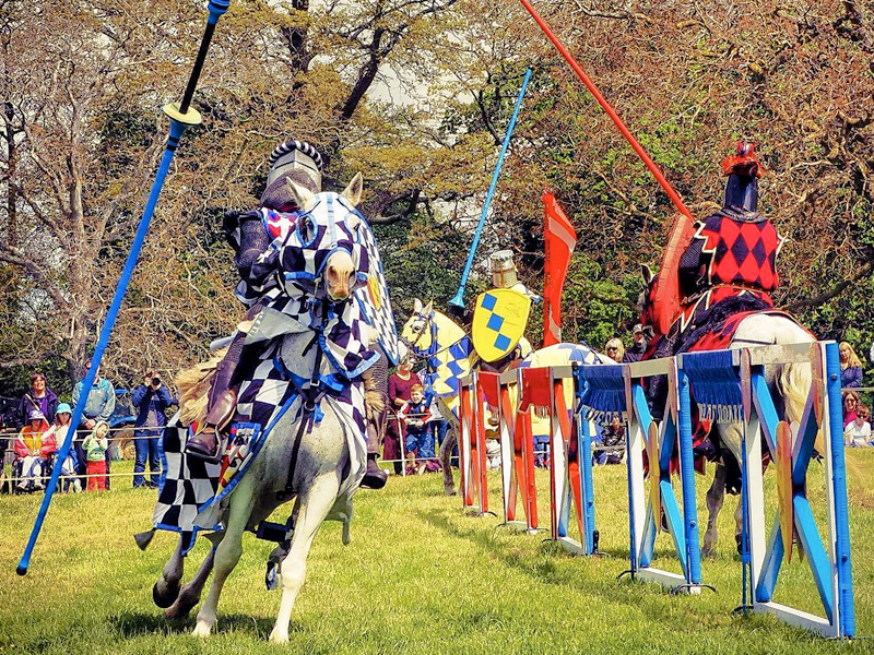 JOUST at Sudeley Castle - Photo by Steve Green