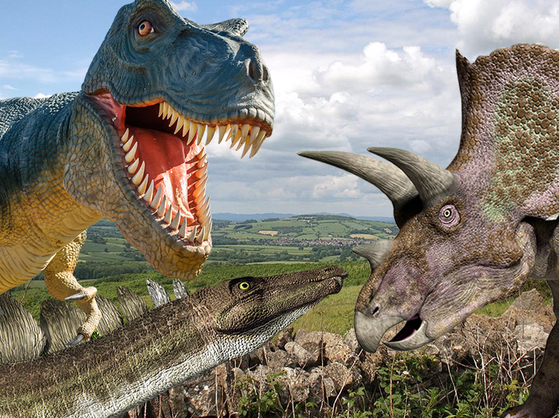 Dinosaurs on the move in Gloucestershire!
