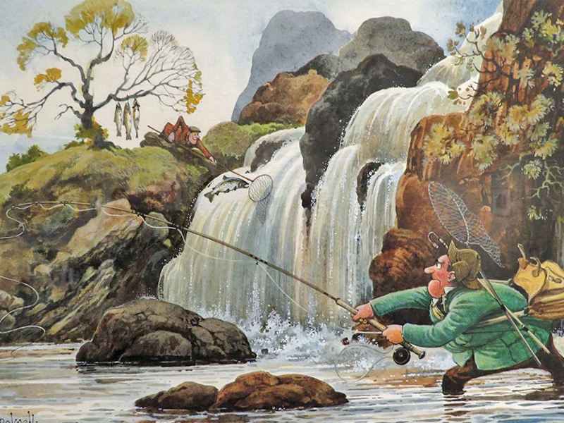 Nature in Art Exhbitions: Laughter Lines by Norman Thelwell