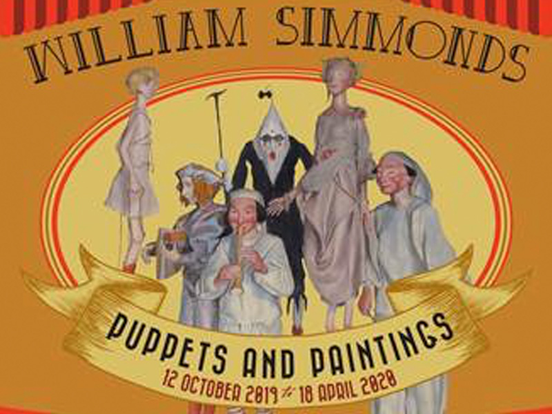 William Simmonds' 'Puppets & Paintings' Exhibition in Gloucester