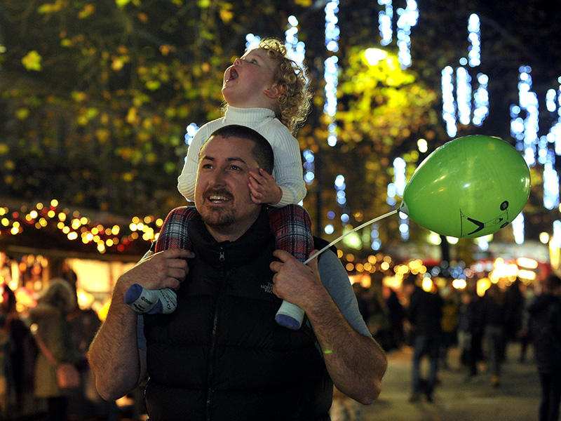 Cheltenham Christmas lights switch-on event