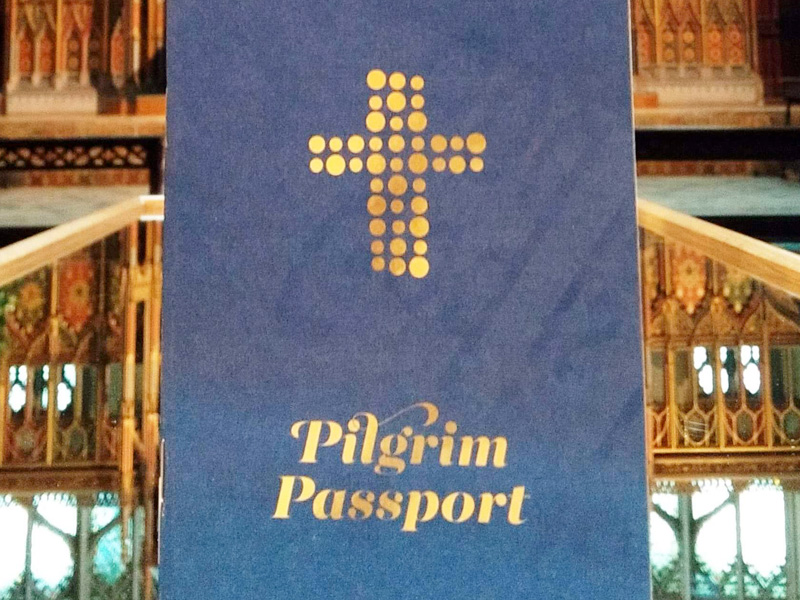 Pick up your Pilgrim Passport at Gloucester Cathedral