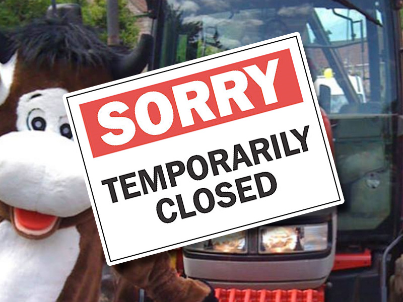 Temporary Closure of Cattle Country Adventure Farm Park