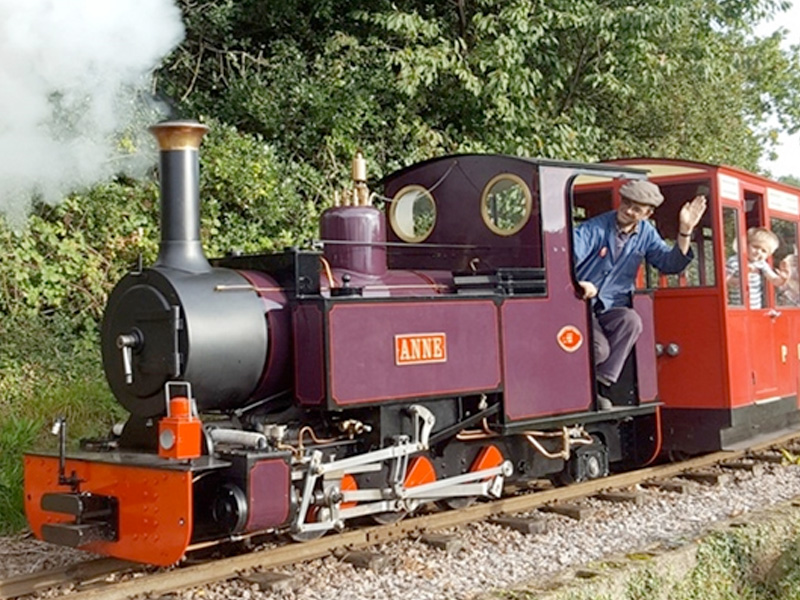 Perrygrove Railway in the Forest of Dean