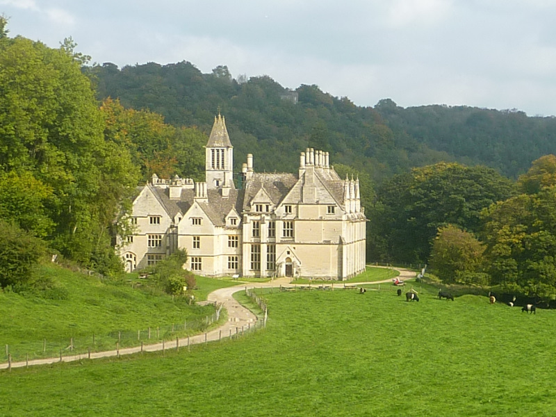 Woodchester Mansion in the Cotswolds