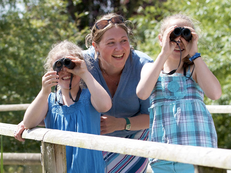 WWT Slimbridge family