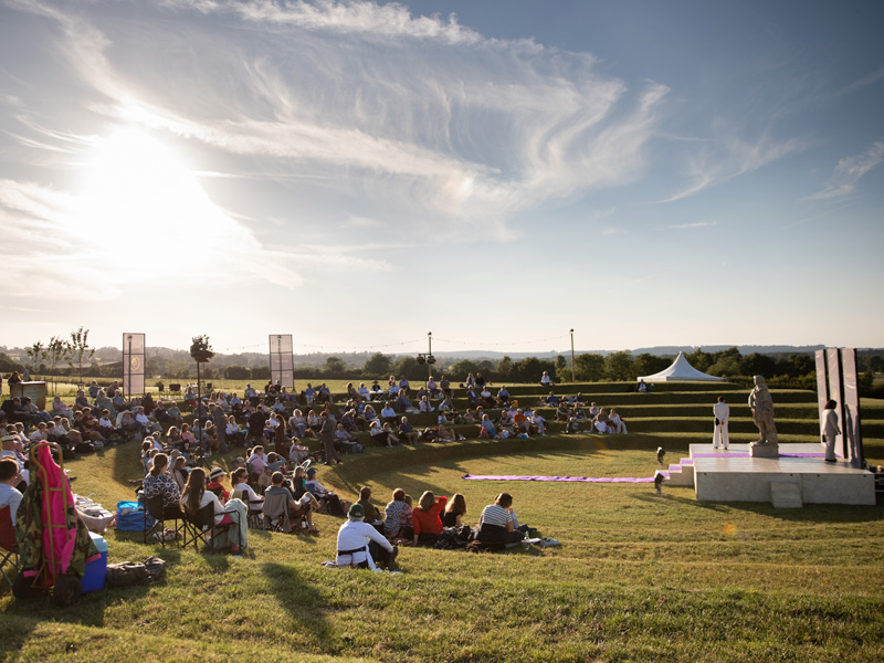 Berry Bank Amphitheatere in the Cotswolds