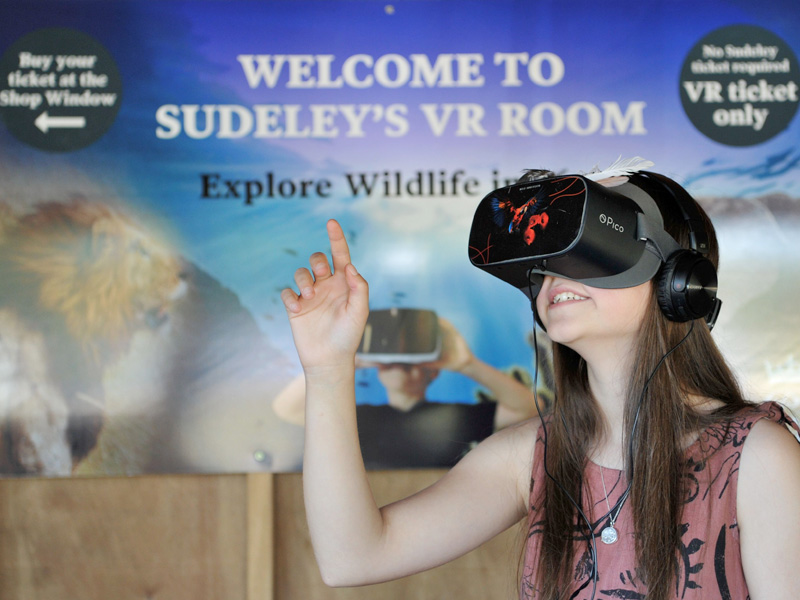 VR at Sudeley Castle