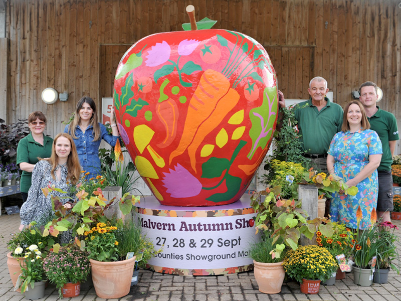 Big Red Apple at Dobbies