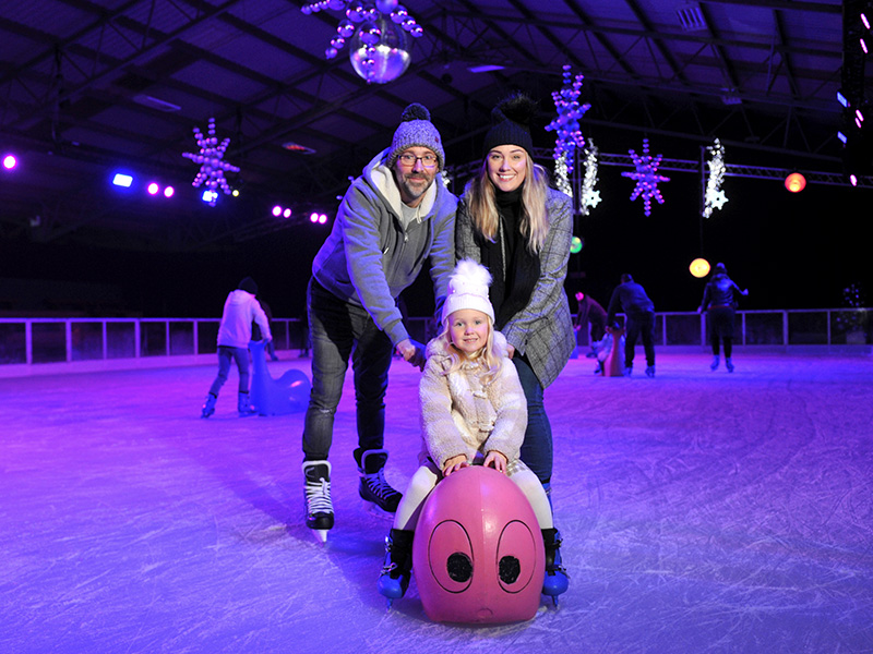 Santa at Winter Glow