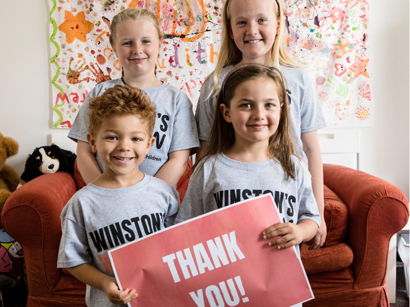 Winter Glow Partners with Winston’s Wish for a Magical Christmas Event