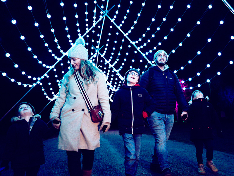 Winter Glow transforms Malvern Showground into a Christmas wonderland