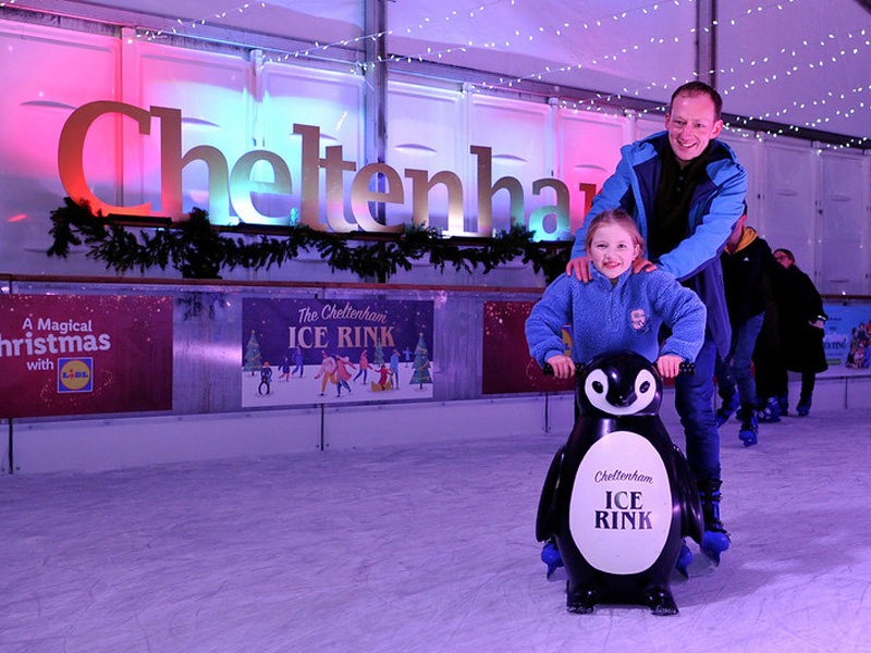 Cheltenham Ice Rink in Imperial Gardens