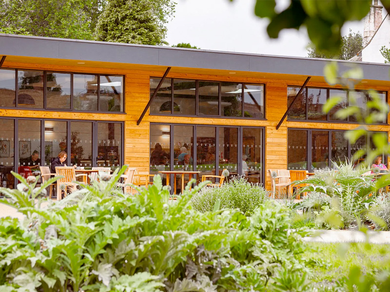 The Kitchen Garden at Berkeley Castle