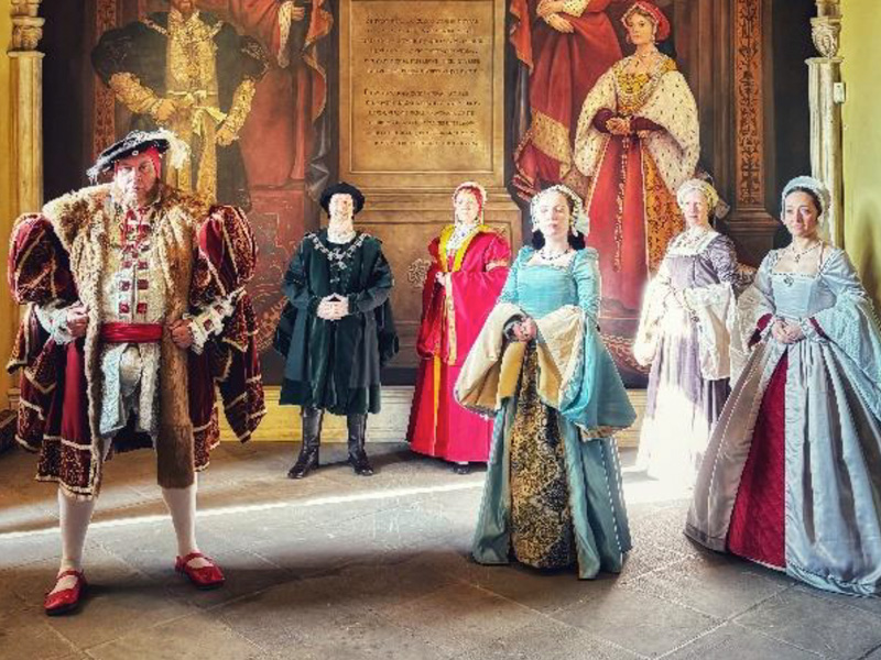 Wolf Hall Costume Exhibition at Berkeley Castle