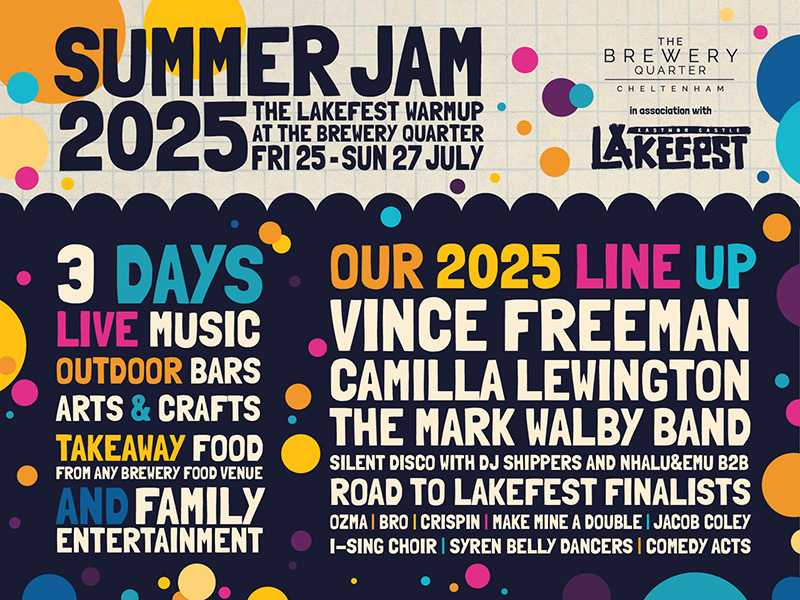 Summer Jam at The Brewery Quarter