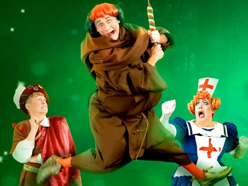 Robin Hood and His Merry Men at the Everyman Theatre Panto Cheltenham