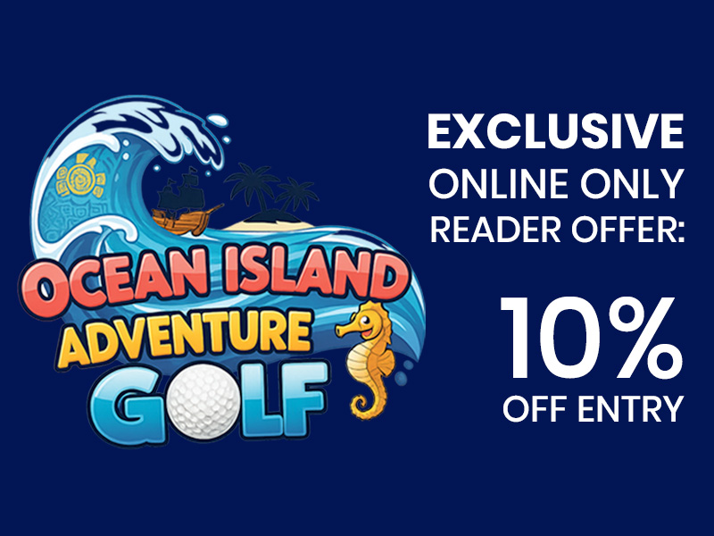 Ocean Island Adventure Golf Offer