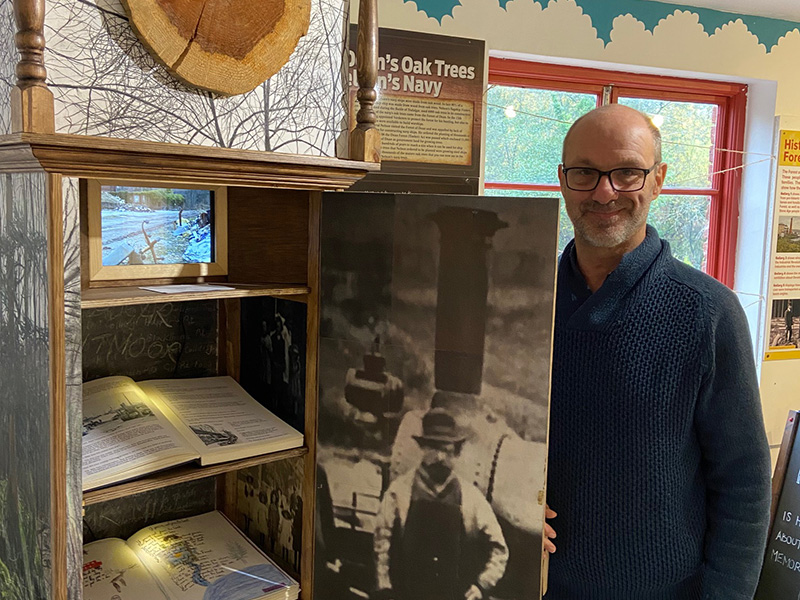 John Slater Artist Dean Heritage Centre