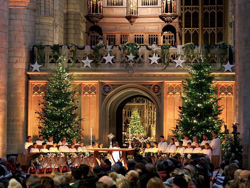Christmas at Gloucester Cathedral photos
