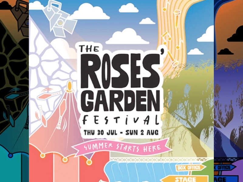 The Roses outdoor Garden Festival