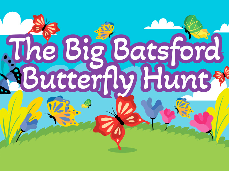 butterfly hunt at Batsford Arboretum