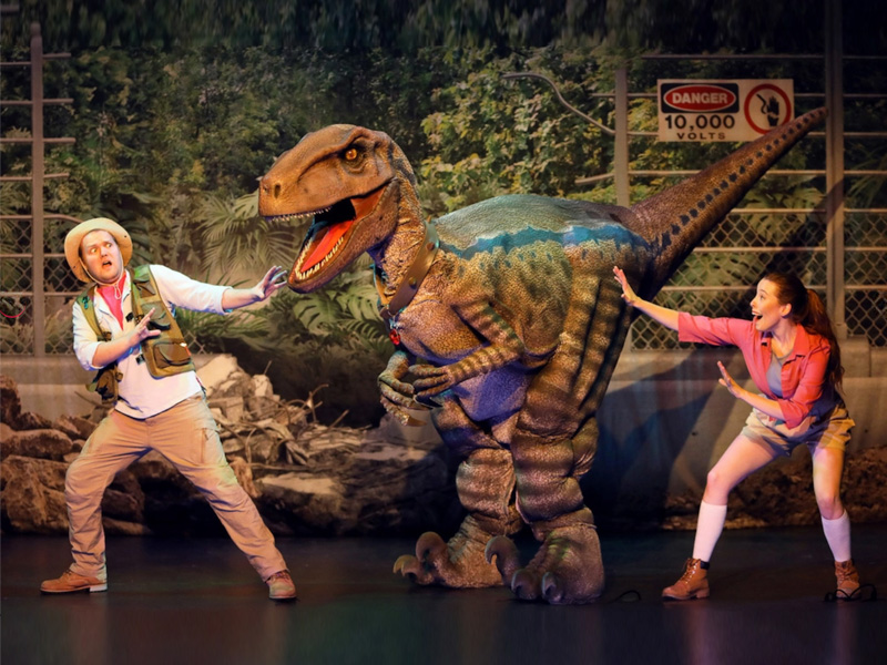 Dinosaurs at The Roses Theatre Tewkesbury