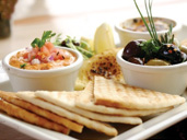 Tapas on the Terrace at The Wharf House near Gloucester