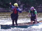 Canoeing on the River Wye with Way2Go Adventures