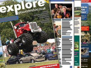 2012 Explore Gloucestershire printed guide NOW OUT