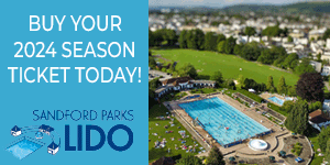 Season tickets for Sandford Parks Lido outdoor swimming in Cheltenham things to do in Gloucestershire days out in the Cotswolds whats on