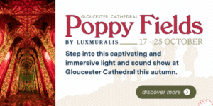What's On Gloucester | Poppy Fields at Gloucester Cathedral