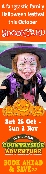 Gloucestershire October Half Term Halloween Events | Spookyard at Over Farm
