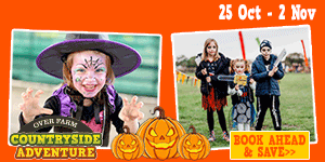 Gloucestershire October Half Term Halloween Events | Spookyard at Over Farm