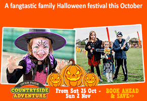 Gloucestershire October Half Term Halloween Events | Spookyard at Over Farm