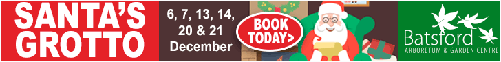 Christmas Events in the Cotswolds | Santas Grotto Batsford Arboretum