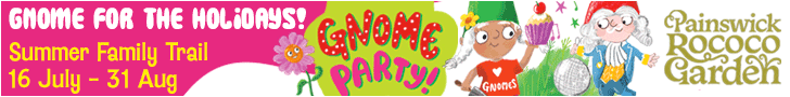 summer events in the Cotswolds | Gnomes at Painswick Rococo Garden