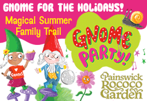 summer events in the Cotswolds | Gnomes at Painswick Rococo Garden