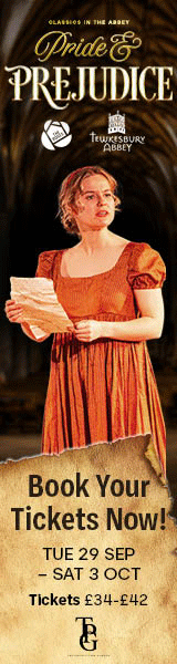 Pride & Prejudice at The Roses Theatre in Tewkesbury