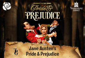 Pride & Prejudice at The Roses Theatre in Tewkesbury