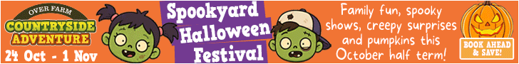 Halloween events in Gloucestershire | Spookyard at Over Farm