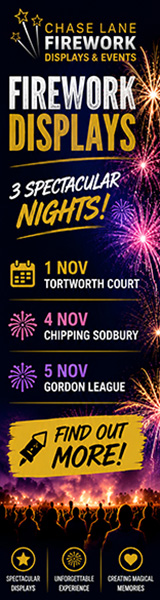 Firework displays in Gloucester