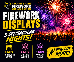 Firework displays in Gloucester